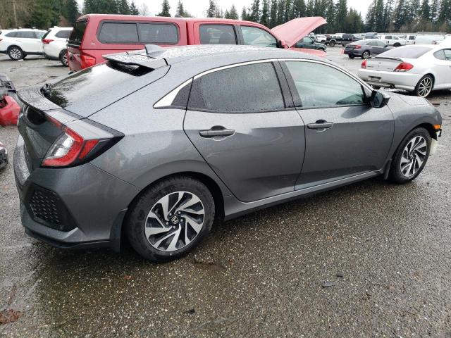 SHHFK7H39JU402693 - 2018 HONDA CIVIC LX GRAY photo 3