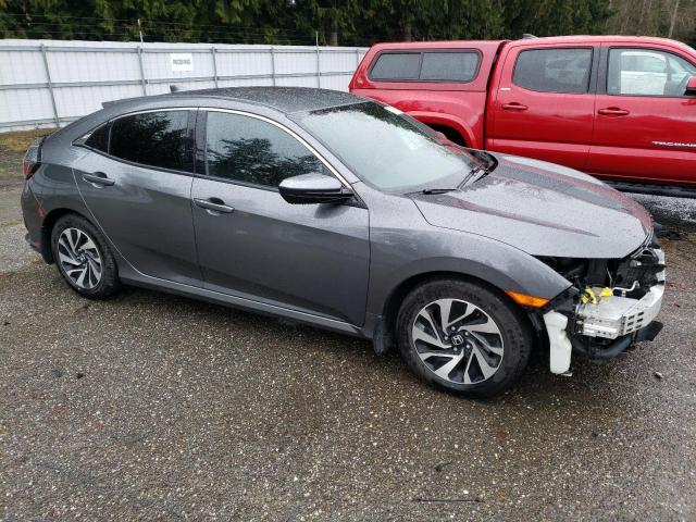 SHHFK7H39JU402693 - 2018 HONDA CIVIC LX GRAY photo 4