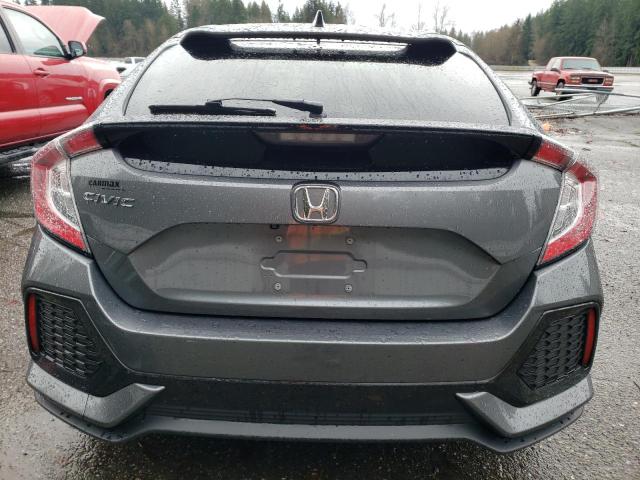 SHHFK7H39JU402693 - 2018 HONDA CIVIC LX GRAY photo 6