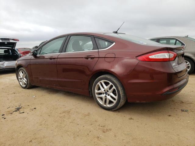 3FA6P0H7XGR271946 - 2016 FORD FUSION SE BURGUNDY photo 2