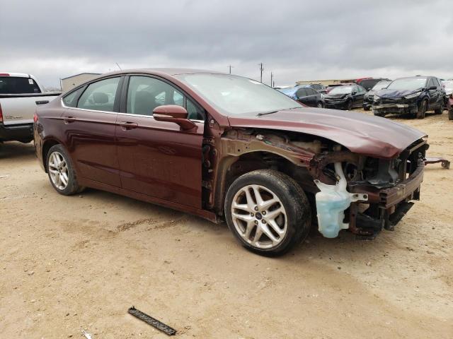 3FA6P0H7XGR271946 - 2016 FORD FUSION SE BURGUNDY photo 4