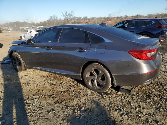 1HGCV1F56JA127792 - 2018 HONDA ACCORD EXL GRAY photo 2