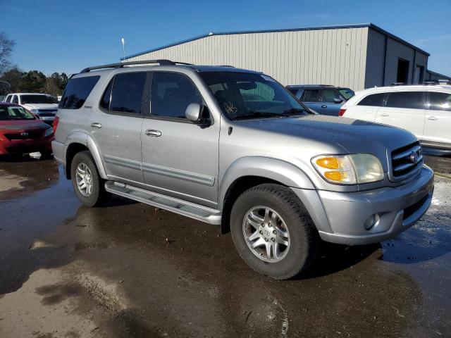 5TDZT38A34S215677 - 2004 TOYOTA SEQUOIA LIMITED SILVER photo 4