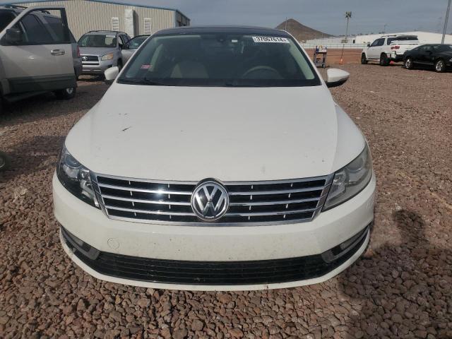 WVWRP7AN9DE533236 - 2013 VOLKSWAGEN CC LUXURY WHITE photo 5