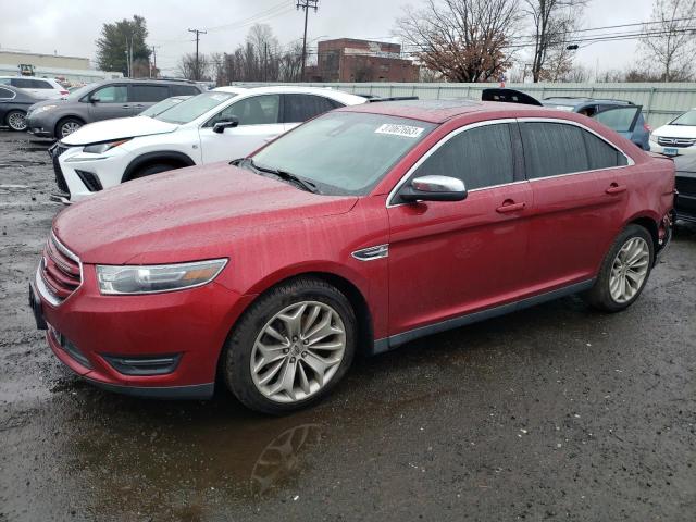 1FAHP2F82HG117353 - 2017 FORD TAURUS LIMITED RED photo 1