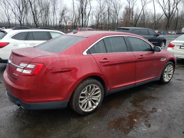 1FAHP2F82HG117353 - 2017 FORD TAURUS LIMITED RED photo 3