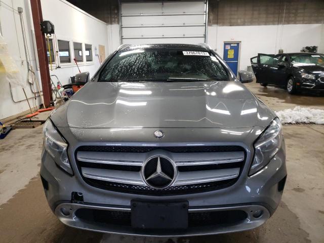 WDCTG4GB0GJ231163 - 2016 MERCEDES-BENZ GLA 250 4MATIC GRAY photo 5