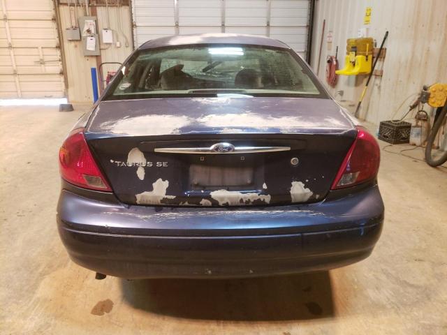 1FAFP53U12A143558 - 2002 FORD TAURUS SE BLUE photo 6