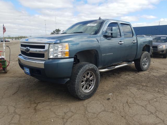 2GCEK13M971630084 - 2007 CHEVROLET SILVERADO K1500 CREW CAB  photo 2