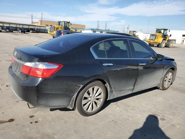 1HGCR2F74EA122334 - 2014 HONDA ACCORD EX BLACK photo 3