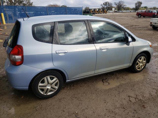 JHMGD38478S024158 - 2008 HONDA FIT BLUE photo 3