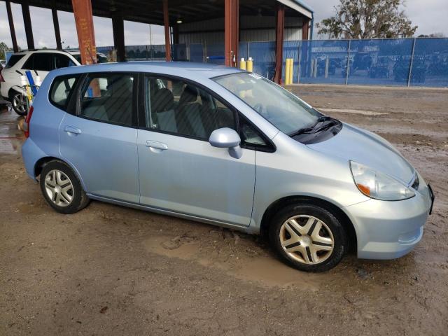 JHMGD38478S024158 - 2008 HONDA FIT BLUE photo 4