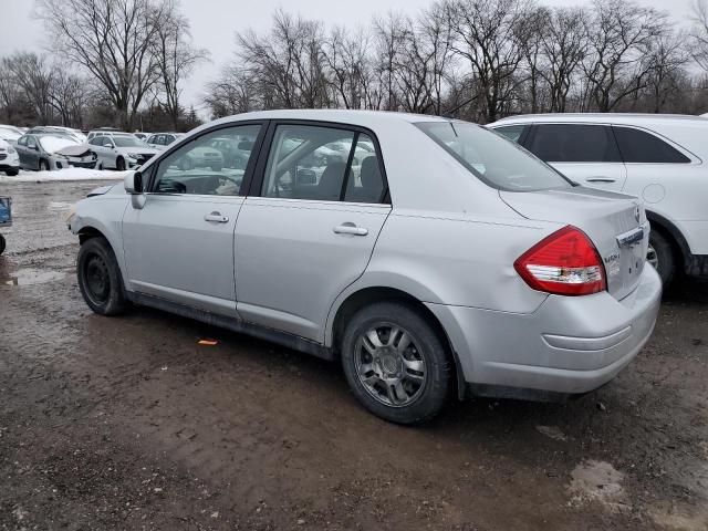 3N1BC11E37L437586 - 2007 NISSAN VERSA S SILVER photo 2