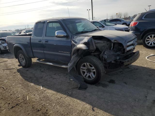 5TBBT44123S427829 - 2003 TOYOTA TUNDRA ACCESS CAB SR5 BLUE photo 4