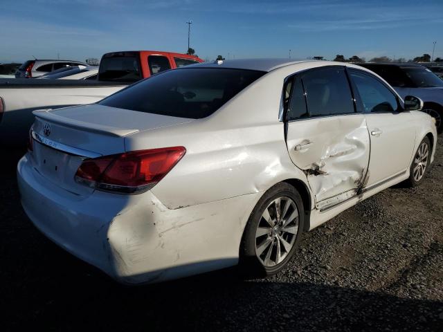 4T1BK3DB5BU421834 - 2011 TOYOTA AVALON BASE WHITE photo 3