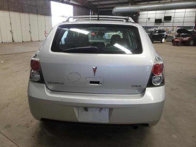 5Y2SL6E83AZ407289 - 2010 PONTIAC VIBE SILVER photo 6