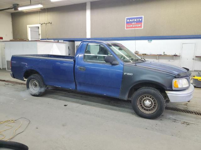 1FTDF1727VNA42205 - 1997 FORD F150 BLUE photo 4