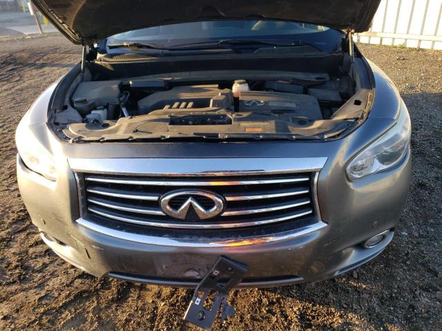 5N1CL0MN8FC500582 - 2015 INFINITI QX60 HYBRID GRAY photo 12