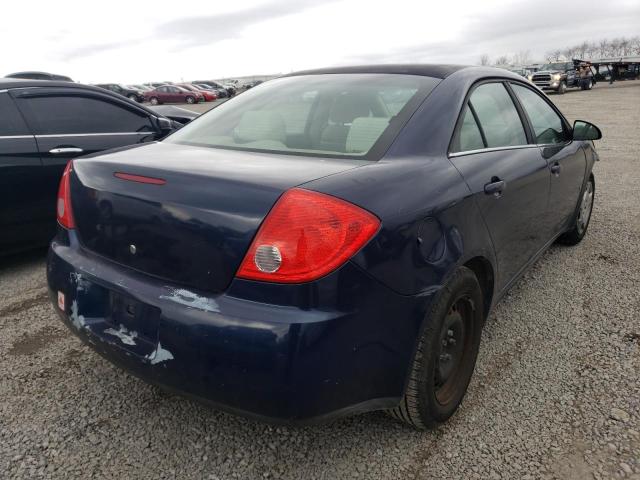 1G2ZF57B884174501 - 2008 PONTIAC G6 VALUE LEADER BLUE photo 3