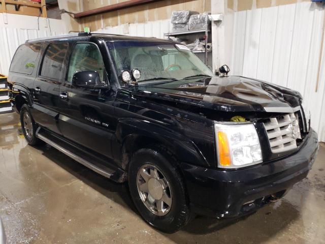 3GYFK66N14G329666 - 2004 CADILLAC ESCALADE ESV BLACK photo 4