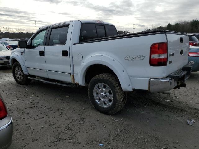 1FTPW14597FA53909 - 2007 FORD F150 SUPERCREW WHITE photo 2