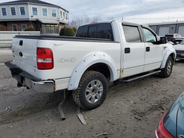 1FTPW14597FA53909 - 2007 FORD F150 SUPERCREW WHITE photo 3