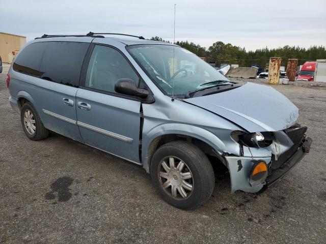 2C4GP54L35R502168 - 2005 CHRYSLER TOWN & COU TOURING BLUE photo 4