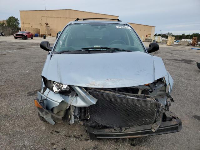 2C4GP54L35R502168 - 2005 CHRYSLER TOWN & COU TOURING BLUE photo 5