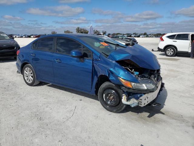 2HGFB2F87CH540122 - 2012 HONDA CIVIC EX BLUE photo 4