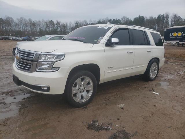 1GNSKCKC6FR626272 - 2015 CHEVROLET TAHOE K1500 LTZ WHITE photo 1