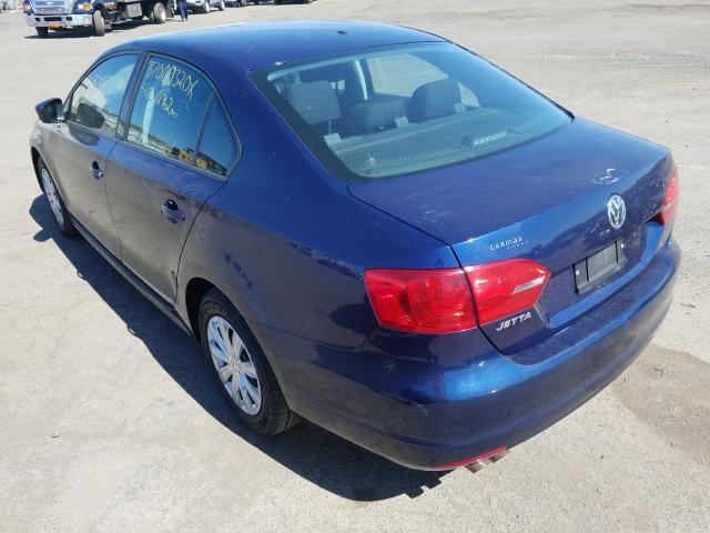 3VW2K7AJ0BM336232 - 2011 VOLKSWAGEN JETTA BASE  ფოტო 3