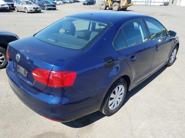 3VW2K7AJ0BM336232 - 2011 VOLKSWAGEN JETTA BASE  ფოტო 4