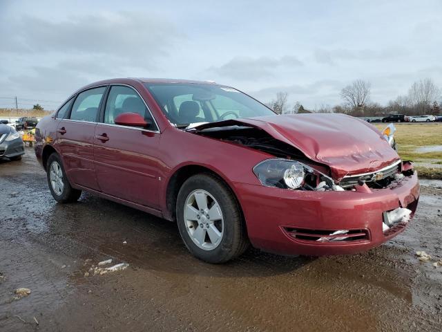 2G1WT58N581359836 - 2008 CHEVROLET IMPALA LT RED photo 4