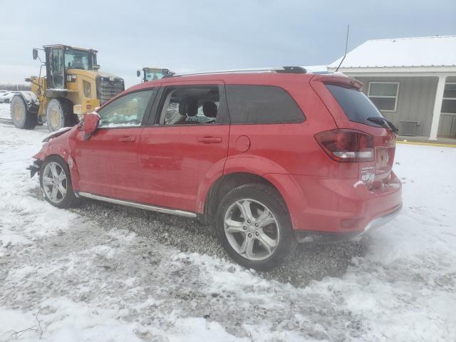 3C4PDDGG2HT513939 - 2017 DODGE JOURNEY CROSSROAD RED photo 2