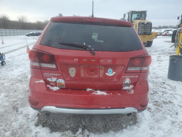 3C4PDDGG2HT513939 - 2017 DODGE JOURNEY CROSSROAD RED photo 6