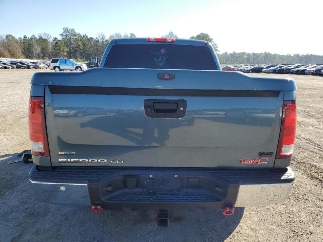 3GTRCWE03AG162311 - 2010 GMC SIERRA C1500 SLT BLUE photo 6