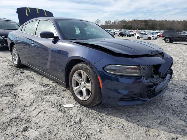 2C3CDXBG5HH584184 - 2017 DODGE CHARGER SE BLUE photo 4