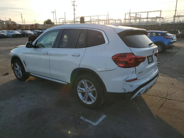 5UXTR7C50KLF36145 - 2019 BMW X3 SDRIVE30I WHITE photo 2