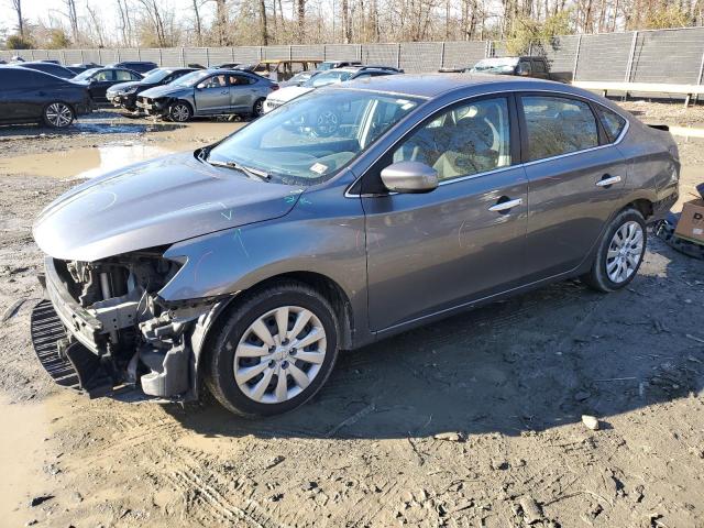 3N1AB7AP3JY308339 - 2018 NISSAN SENTRA S GRAY photo 1