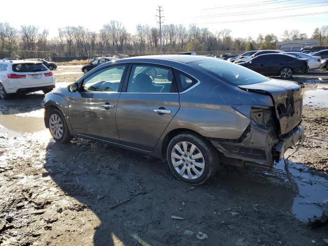 3N1AB7AP3JY308339 - 2018 NISSAN SENTRA S GRAY photo 2