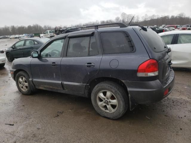 KM8SC73D96U070987 - 2006 HYUNDAI SANTA FE GLS BLUE photo 2