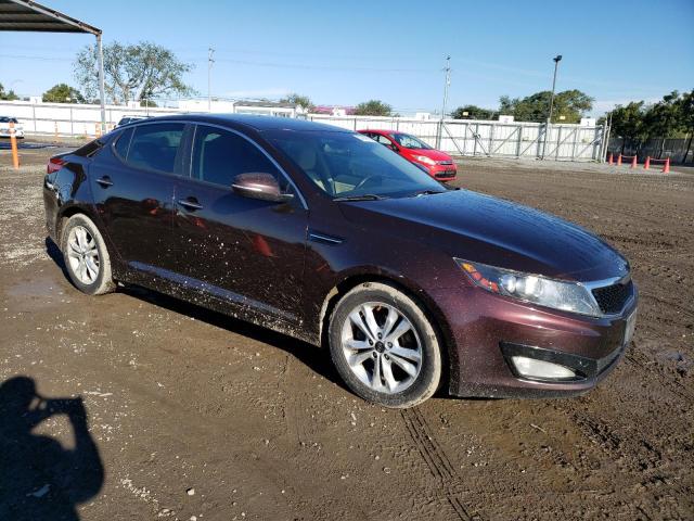 KNAGN4A77B5072013 - 2011 KIA OPTIMA EX PURPLE photo 4