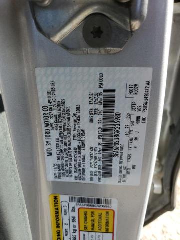 3FA6P0SU8GR235980 - 2016 FORD FUSION TITANIUM PHEV SILVER photo 12