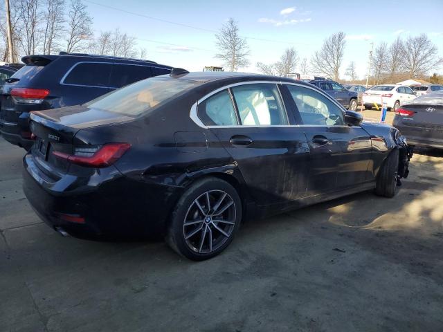 WBA5R7C53KAJ86574 - 2019 BMW 330XI Սև լուսանկար 3