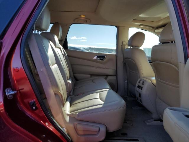 5N1AR2MM2FC615784 - 2015 NISSAN PATHFINDER S RED photo 11
