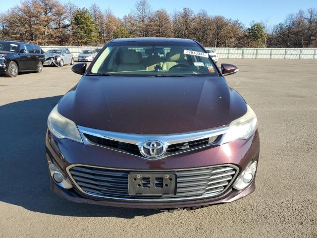 4T1BK1EB8DU031350 - 2013 TOYOTA AVALON BASE MAROON photo 5