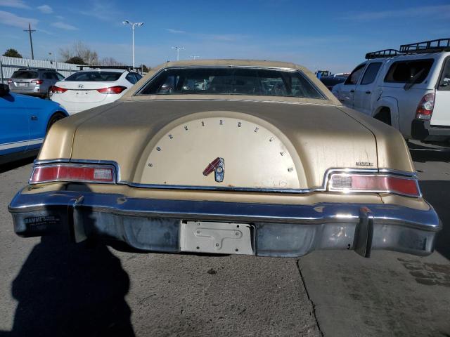 4Y89A862266 - 1974 LINCOLN MARK VII TAN photo 6