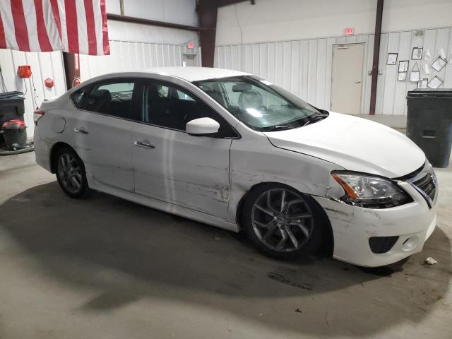 3N1AB7AP0EY292459 - 2014 NISSAN SENTRA S WHITE photo 4