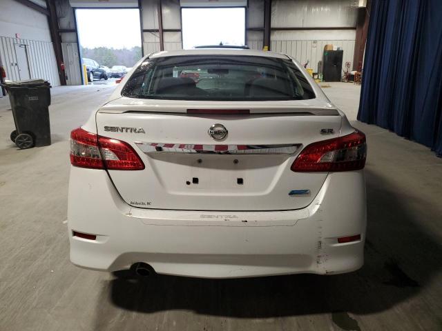 3N1AB7AP0EY292459 - 2014 NISSAN SENTRA S WHITE photo 6