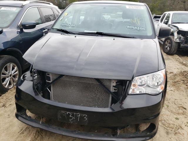 2C4RDGBG2FR702415 - 2015 DODGE GRAND CARA SE BLACK photo 5